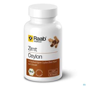 Zimt Kapseln Bio Raab 90st, A-Nr.: 5871857 - 01