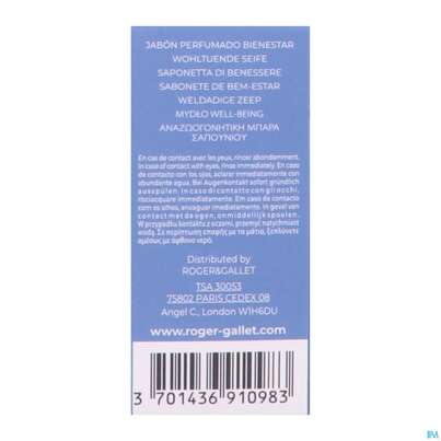 Sie sehen eine Packung Seifen Roger & Gallet Wellbeing/soap Bois De Santal 100g, Produktbild: 05 Seifen Roger & Gallet Wellbeing/soap Bois De Santal 100g, A-Nr.: 5733517 - 05