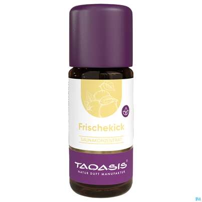 Sie sehen eine Packung Taoasis Saunakonzentrat Frischekick 10ml, Produktbild: 02 Taoasis Saunakonzentrat Frischekick 10ml, A-Nr.: 5998351 - 02