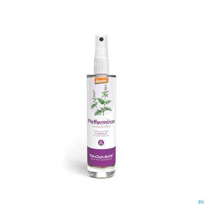 Sie sehen eine Packung Taoasis Hydrolat Deutschland Demeter Pfefferminze 50ml, Produktbild: 01 Taoasis Hydrolat Deutschland Demeter Pfefferminze 50ml, A-Nr.: 5998865 - 01