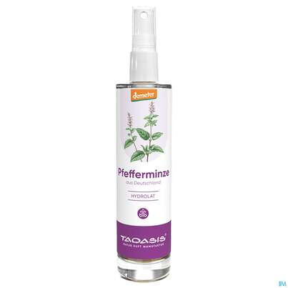 Sie sehen eine Packung Taoasis Hydrolat Deutschland Demeter Pfefferminze 50ml, Produktbild: 02 Taoasis Hydrolat Deutschland Demeter Pfefferminze 50ml, A-Nr.: 5998865 - 02