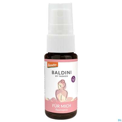 Sie sehen eine Packung Taoasis Baldini Raumspray/mini/demeter Fuer Mich 10ml, Produktbild: 03 Taoasis Baldini Raumspray/mini/demeter Fuer Mich 10ml, A-Nr.: 5998517 - 03