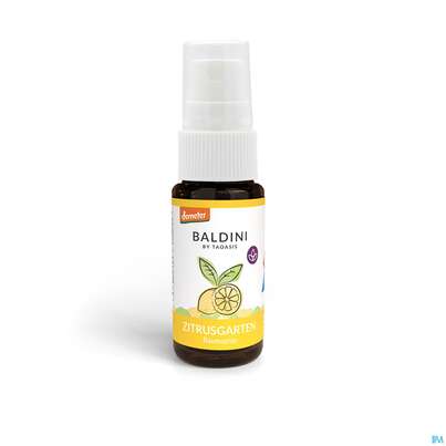 Sie sehen eine Packung Taoasis Baldini Raumspray/mini Demeter Zitrusgarten 10ml, Produktbild: 02 Taoasis Baldini Raumspray/mini Demeter Zitrusgarten 10ml, A-Nr.: 5998463 - 02