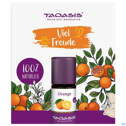 Sie sehen eine Packung Taoasis Baldini Orange Mini Duftset Mit Holzhaenger 1st, Produktbild: 01 Taoasis Baldini Orange Mini Duftset Mit Holzhaenger 1st, A-Nr.: 5998693 - 01