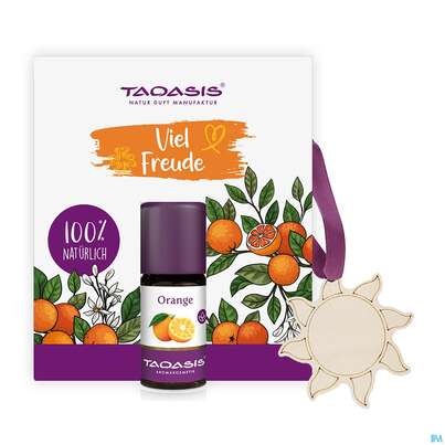 Sie sehen eine Packung Taoasis Baldini Orange Mini Duftset Mit Holzhaenger 1st, Produktbild: 03 Taoasis Baldini Orange Mini Duftset Mit Holzhaenger 1st, A-Nr.: 5998693 - 03