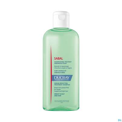 Sie sehen eine Packung Shampoon Ducray Sabal 200ml, Produktbild: 01 Shampoon Ducray Sabal 200ml, A-Nr.: 4773897 - 01