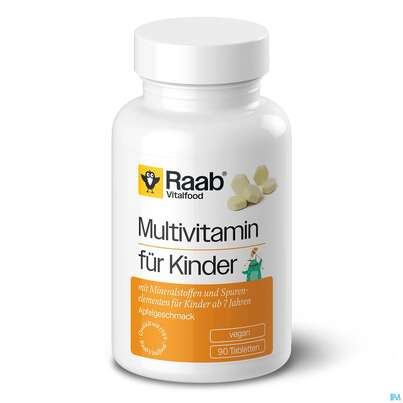 Multivitamin Tabl Fuer Kinder Raab 90st, A-Nr.: 5870674 - 01