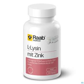 L-lysin Kapseln Raab 100st, A-Nr.: 5870823 - 01