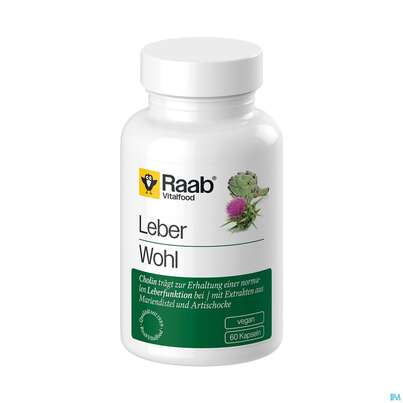 Sie sehen eine Packung Leberwohl Kapseln Raab 60st, Produktbild: 02 Leberwohl Kapseln Raab 60st, A-Nr.: 5870881 - 02