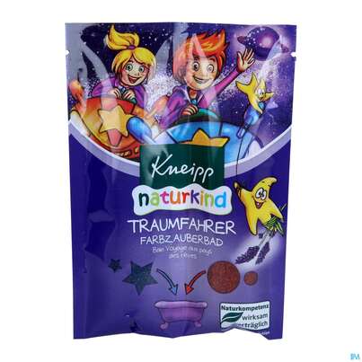 Sie sehen eine Packung Kneipp Naturkind Farbzauberbad Traumfahrer 40ml, Produktbild: 01 Kneipp Naturkind Farbzauberbad Traumfahrer 40ml, A-Nr.: 4088374 - 01