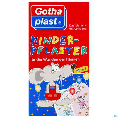 Kinderpflaster Gothaplast Mini Maus 20st, A-Nr.: 3425987 - 01