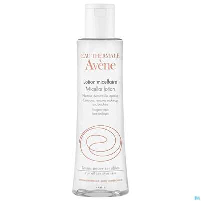 Sie sehen eine Packung Avene Basispflege Mizellen Reinigungs- Lotion 200ml, Produktbild: 01 Avene Basispflege Mizellen Reinigungs- Lotion 200ml, A-Nr.: 2993442 - 01