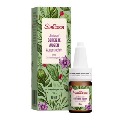 Sie sehen eine Packung „Similasan“ Gersten- und Hagelkorn Augentropfen, Produktbild: 01 „Similasan“ Gersten- und Hagelkorn Augentropfen, A-Nr.: 5540646 - 01