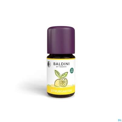 Sie sehen eine Packung Taoasis Baldini Bio Zitrusgarten 5ml, Produktbild: 05 Taoasis Baldini Bio Zitrusgarten 5ml, A-Nr.: 5857194 - 05