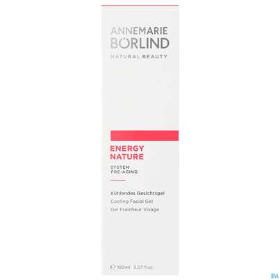 Sie sehen eine Packung Boerlind Energynature Gesichtsgel 883 150ml, Produktbild: 01 Boerlind Energynature Gesichtsgel 883 150ml, A-Nr.: 4449582 - 01
