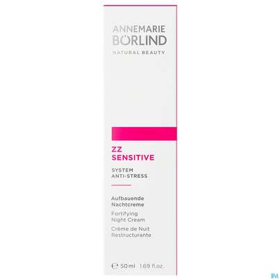 Sie sehen eine Packung Boerlind Zz/sensitive Aufbauende Nachtcreme 868 50ml, Produktbild: 02 Boerlind Zz/sensitive Aufbauende Nachtcreme 868 50ml, A-Nr.: 4356283 - 02