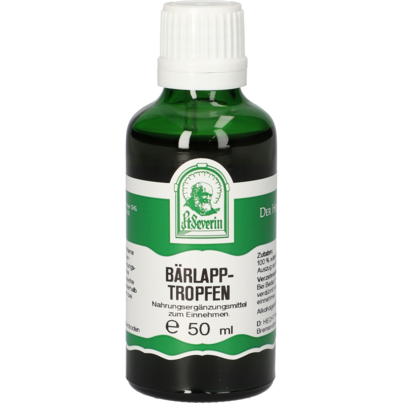 Sie sehen eine Packung BAERLAPP TROPFEN 50 ML, Produktbild: 01 BAERLAPP TROPFEN 50 ML, A-Nr.: 4377210 - 01