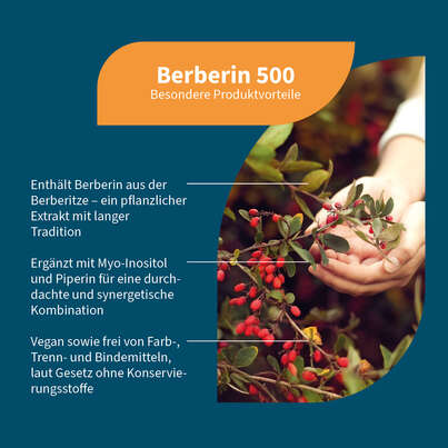 NatuGena Berberin 500 Kapseln, A-Nr.: 6011909 - 02