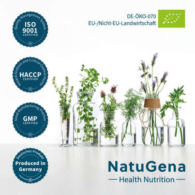 NatuGena Bio-Aroniabeeren Kapseln, A-Nr.: 5989760 - 05