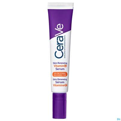 Sie sehen eine Packung Cerave Skin Renewing Vitamin C Serum 30ml, Produktbild: 05 Cerave Skin Renewing Vitamin C Serum 30ml, A-Nr.: 5985710 - 05