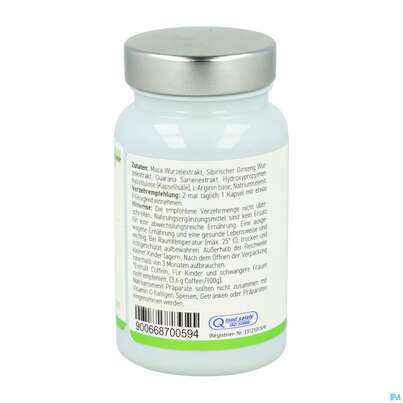 Maca Kapseln -melasan 550mg 60st, A-Nr.: 2689856 - 06