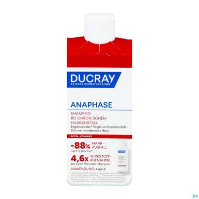 Ducray Anaphase+ Ergänzungs-shampoo Gegen Haarausfall 200ml, A-Nr.: 4541046 - 02