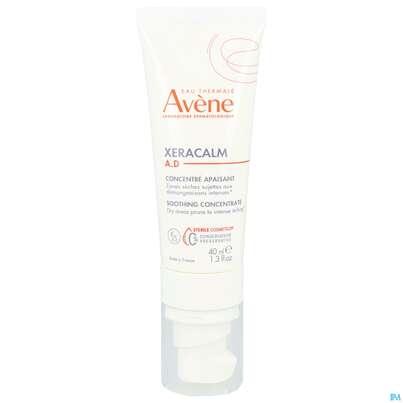 Sie sehen eine Packung Avene Xeracalm/a.d Beruhigendes Konzentrat 40ml, Produktbild: 09 Avene Xeracalm/a.d Beruhigendes Konzentrat 40ml, A-Nr.: 5961388 - 09