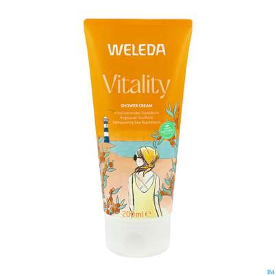 Weleda Sanddorn Vitalisierungsdusche Vitality 200ml, A-Nr.: 3054723 - 02