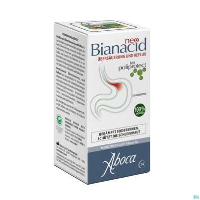 Sie sehen eine Packung Aboca Neobianacid Tabl Minze Ab 6 Jahren 14st, Produktbild: 03 Aboca Neobianacid Tabl Minze Ab 6 Jahren 14st, A-Nr.: 5571931 - 03
