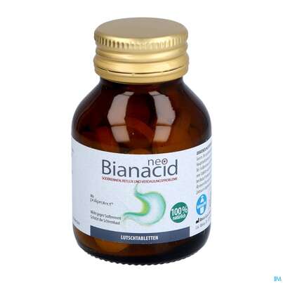 Sie sehen eine Packung Aboca Neobianacid Tabl Uebersaeuerung +reflux Ab 6 Jahren 45st, Produktbild: 07 Aboca Neobianacid Tabl Uebersaeuerung +reflux Ab 6 Jahren 45st, A-Nr.: 5571948 - 07