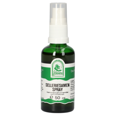 Sie sehen eine Packung SELLERIESAMEN SPRAY 50 ML, Produktbild: 01 SELLERIESAMEN SPRAY 50 ML, A-Nr.: 4932887 - 01