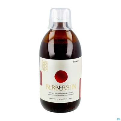 Sie sehen eine Packung Berbersan Berberstin Berberinsaft Berberin Fluessig 500ml, Produktbild: 01 Berbersan Berberstin Berberinsaft Berberin Fluessig 500ml, A-Nr.: 5972877 - 01
