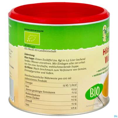 Sie sehen eine Packung Biofit Hild Suppe Pikant 400g, Produktbild: 06 Biofit Hild Suppe Pikant 400g, A-Nr.: 1623849 - 06