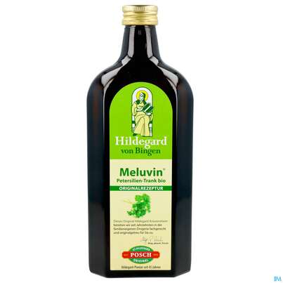 Sie sehen eine Packung Biofit Hild Trank Meluvin/p. 0,5l, Produktbild: 02 Biofit Hild Trank Meluvin/p. 0,5l, A-Nr.: 2157160 - 02