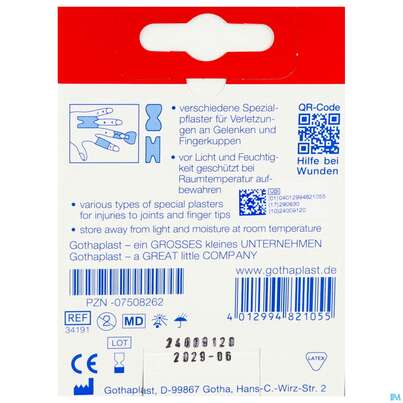 Erste Hilfe Handwerkerbox Spezialpflaster 7st, A-Nr.: 2418330 - 04