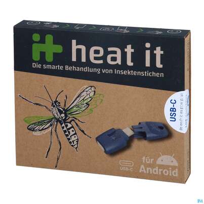 Sie sehen eine Packung Heat It Classic Usb-c Insektenstichbehandlung Hyperthermiegeraet Usb-c Inkl.iphone15 1st, Produktbild: 02 Heat It Classic Usb-c Insektenstichbehandlung Hyperthermiegeraet Usb-c Inkl.iphone15 1st, A-Nr.: 5613931 - 02