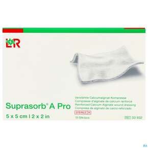 Kompressen Suprasorb A Pro 5x 5cm 33932 10st, A-Nr.: 4554623 - 01