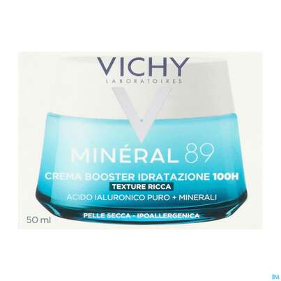 Sie sehen eine Packung Vichy Mineral 89 Creme Mit Duftstoffe Reichhaltig 50ml, Produktbild: 03 Vichy Mineral 89 Creme Mit Duftstoffe Reichhaltig 50ml, A-Nr.: 5670828 - 03