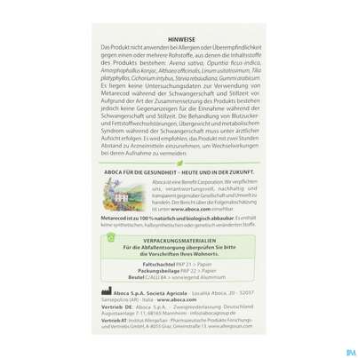 Sie sehen eine Packung Aboca Metarecod 2,5g 40st, Produktbild: 06 Aboca Metarecod 2,5g 40st, A-Nr.: 5906610 - 06