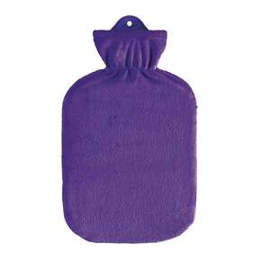 Wärmflasche Flauschbezug lila, A-Nr.: 5398562 - 01