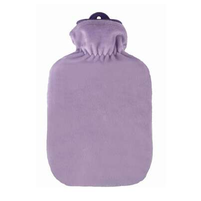 Wärmflasche Flauschbezug pastell lila, A-Nr.: 5795903 - 01