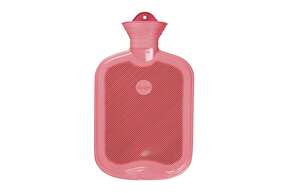 Wärmflasche einseitig mit Lamelle rose, A-Nr.: 4755155 - 01