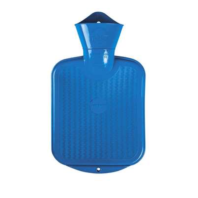 Sie sehen eine Packung Kinder Wärmeflasche ohne Bezug blau, Produktbild: 01 Kinder Wärmeflasche ohne Bezug blau, A-Nr.: 5399811 - 01