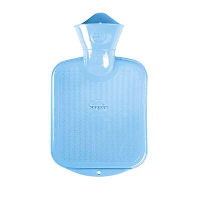 Sie sehen eine Packung Kinder Wärmeflasche ohne Bezug hellblau, Produktbild: 01 Kinder Wärmeflasche ohne Bezug hellblau, A-Nr.: 5399805 - 01