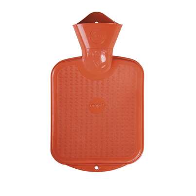 Sie sehen eine Packung Kinder Wärmeflasche ohne Bezug orange, Produktbild: 01 Kinder Wärmeflasche ohne Bezug orange, A-Nr.: 5399768 - 01