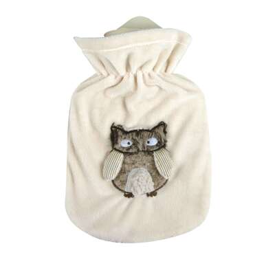 Sie sehen eine Packung Kinder Wärmeflasche Flausch Eule Oli, Produktbild: 01 Kinder Wärmeflasche Flausch Eule Oli, A-Nr.: 5399656 - 01