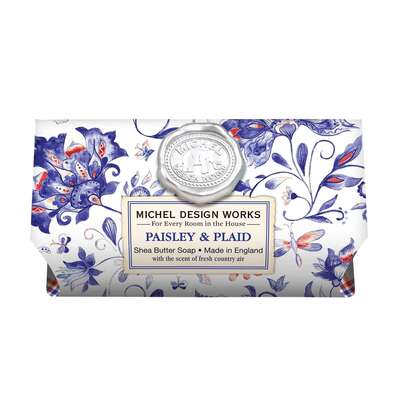 Michel Design Works Badeseife Paisley &amp; Plaid, A-Nr.: 5863639 - 01