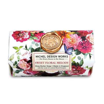 Sie sehen eine Packung Michel Design Works Badeseife Sweet Floral Melody, Produktbild: 01 Michel Design Works Badeseife Sweet Floral Melody, A-Nr.: 5863697 - 01
