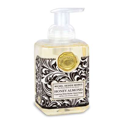 Sie sehen eine Packung Michel Design Works Seifenschaum Honey Almond, Produktbild: 01 Michel Design Works Seifenschaum Honey Almond, A-Nr.: 5863160 - 01