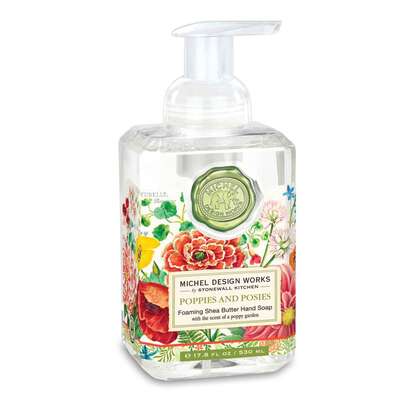 Sie sehen eine Packung Michel Design Works Seifenschaum Poppies and Posies, Produktbild: 01 Michel Design Works Seifenschaum Poppies and Posies, A-Nr.: 5863303 - 01